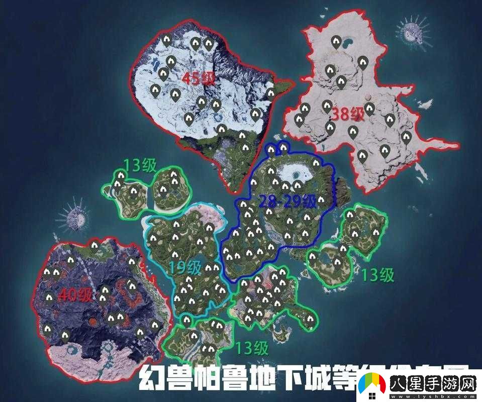 幻獸帕魯地下城位置全覽