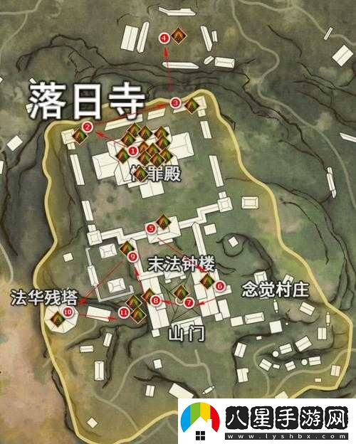 永劫無(wú)間火羅國全圖金綠堆位置匯總