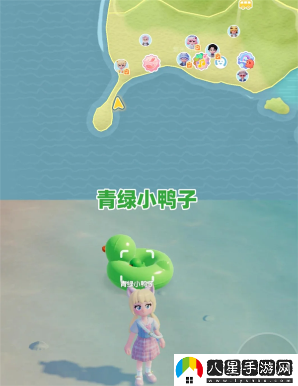 8月13日心動(dòng)小鎮小黃鴨位置和家具氣泡位置