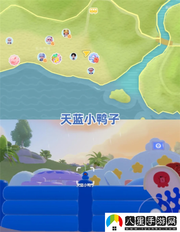 8月13日心動(dòng)小鎮小黃鴨位置和家具氣泡位置
