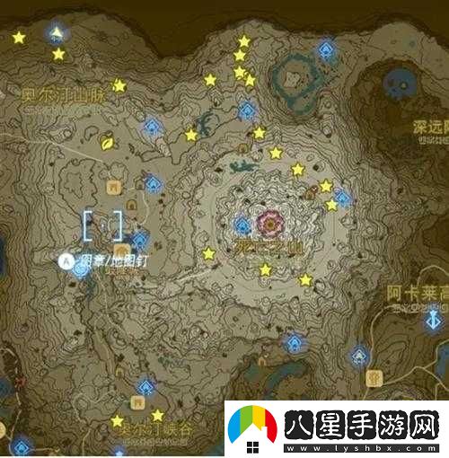 塞爾達傳說(shuō)王國之淚火山章魚(yú)位置