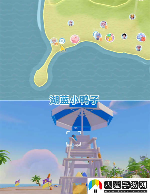 8月13日心動(dòng)小鎮小黃鴨位置和家具氣泡位置