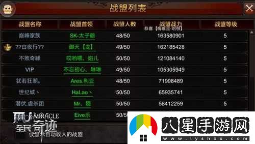 全民奇跡戰盟加入技巧與作用