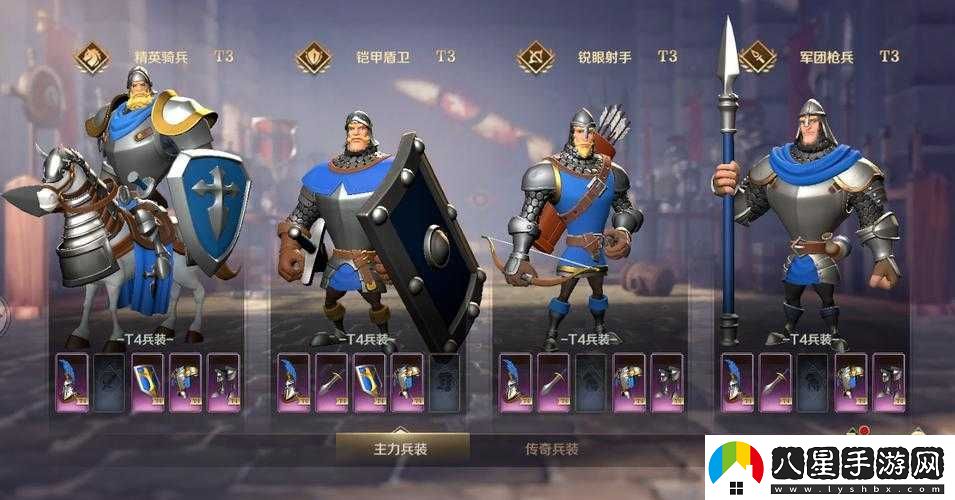 文明與征服統帥系列之古代兵裝介紹