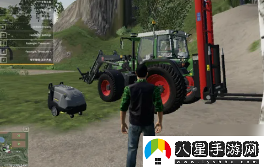 模擬農場(chǎng)19如何洗車(chē)