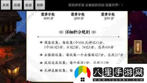 陰陽(yáng)師金魚(yú)姬活動(dòng)積分查看方法