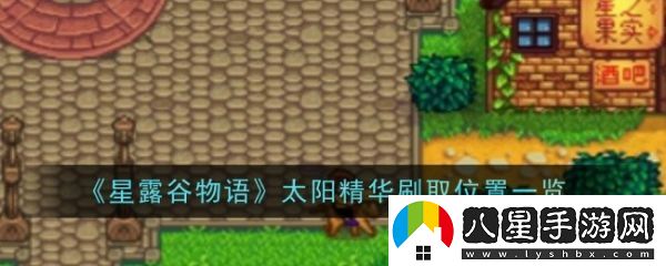 星露谷物語(yǔ)太陽(yáng)精華在哪刷