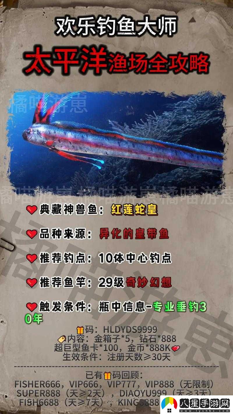 歡樂(lè )釣魚(yú)大師如何釣到超奇珍魚(yú)的技巧