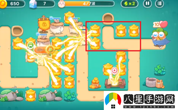 保衛蘿卜4秋天的第一杯奶茶第十八關(guān)怎么通關(guān)