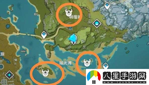 原神導能原盤(pán)第關(guān)調查點(diǎn)位置