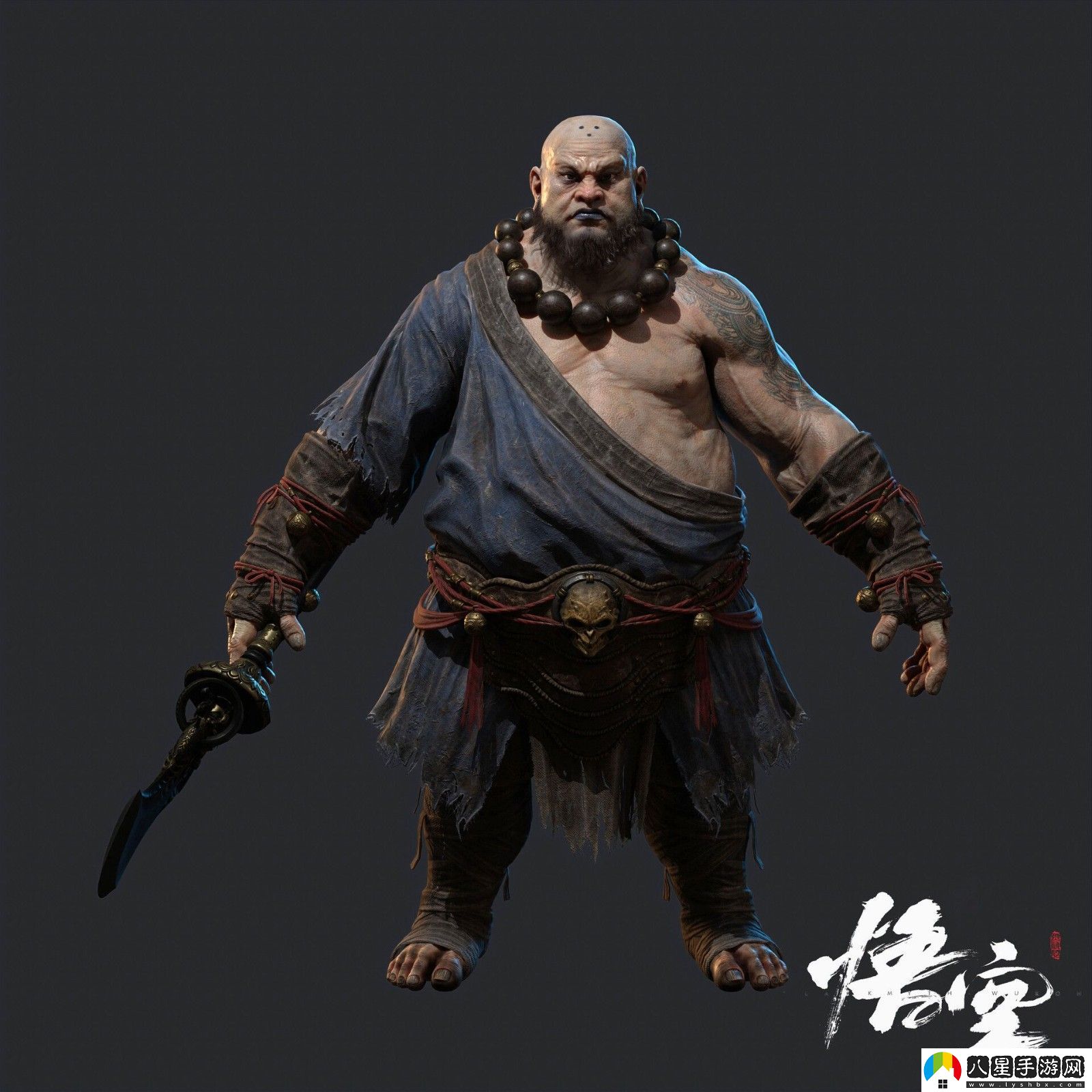 黑神話(huà)角色建模圖賞 廣智不凈石中人碧臂螂等