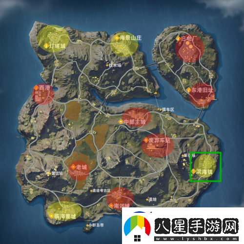 荒野行動(dòng)濱海鎮攻略詳解