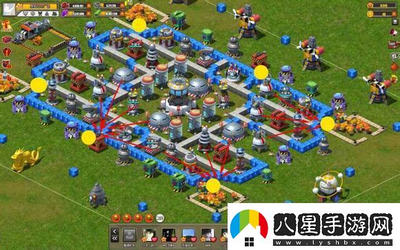 玩具戰爭基地陣型15