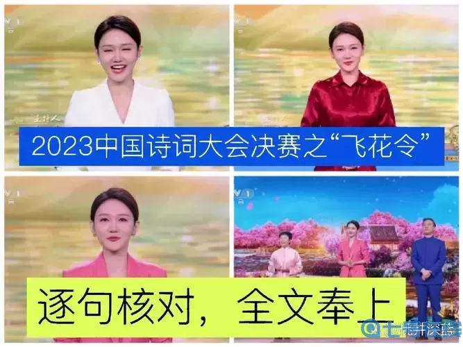 詩(shī)詞大會(huì )飛花令數字