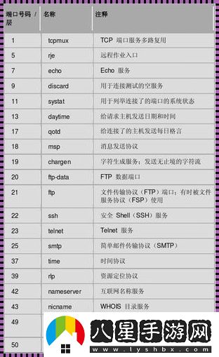 網(wǎng)絡(luò )協(xié)議端口號大觀(guān)園