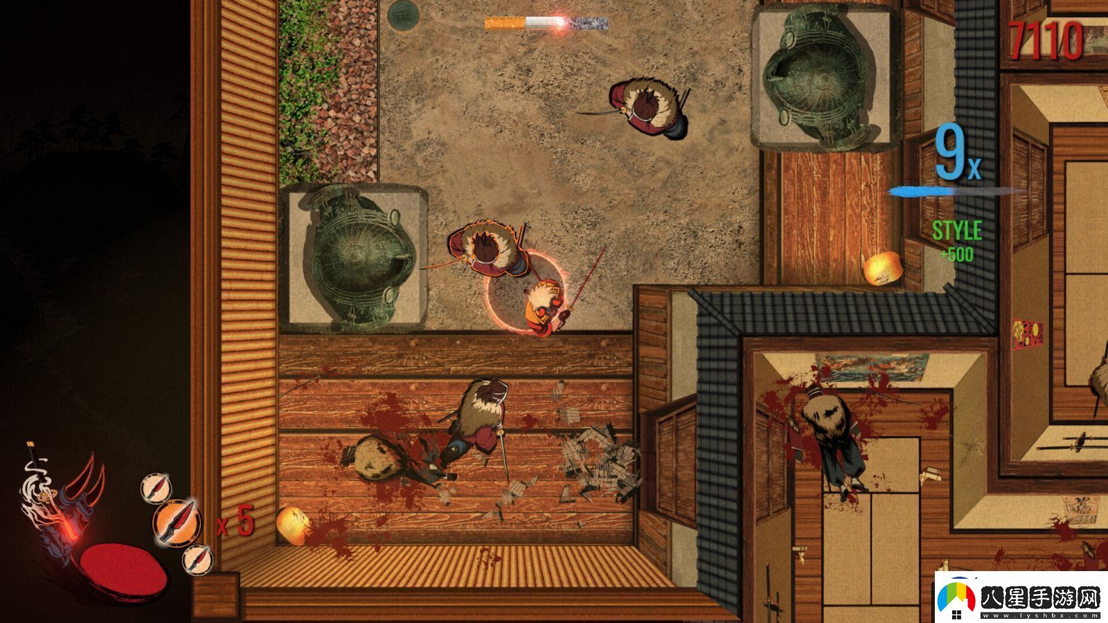 動(dòng)作游戲瘋狂武士Steam頁(yè)面上線(xiàn)