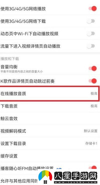 網(wǎng)易云音樂(lè )怎么切換播放音質(zhì)-播放音質(zhì)切換方法