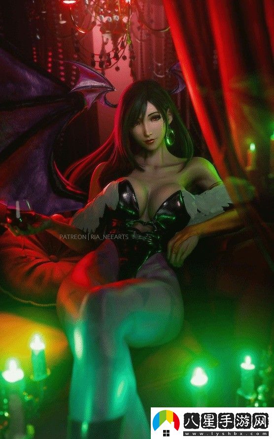 最終幻想7蒂法萬(wàn)圣節小惡魔造型圖 撩人心弦！
