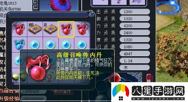 夢(mèng)幻西游召喚獸內丹怎么使用召喚獸內丹使用方法