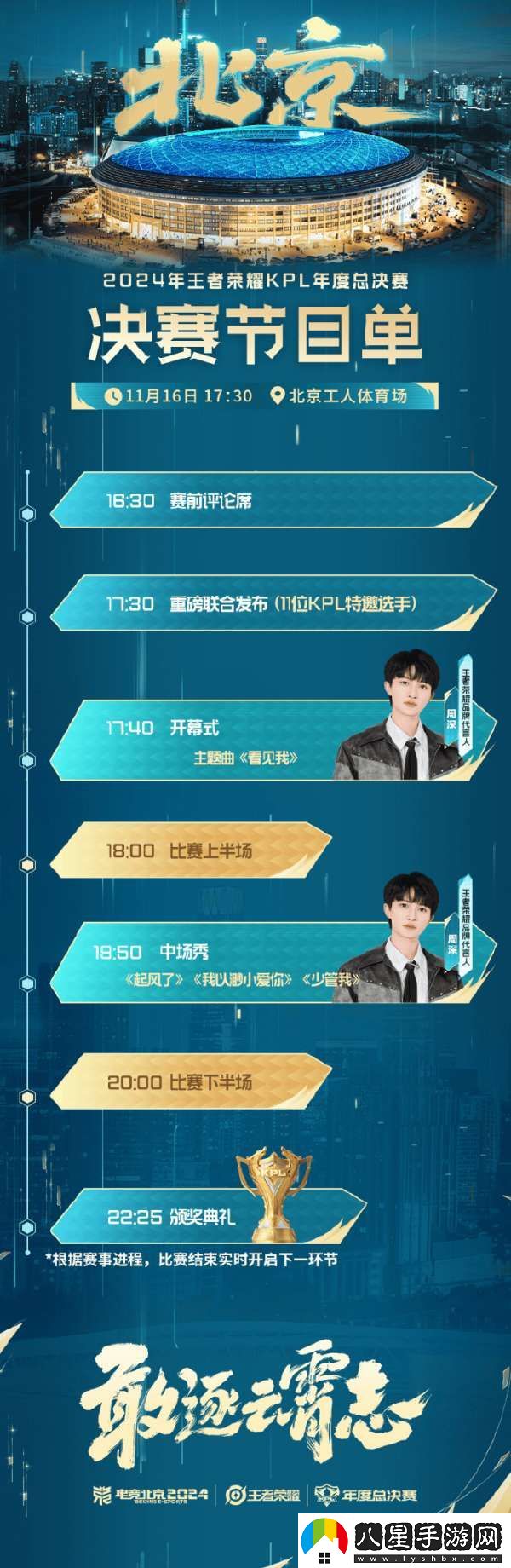 年總決賽節目單