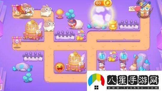 保衛蘿卜4阿波與魔法寶藏第61關(guān)怎么過(guò)
