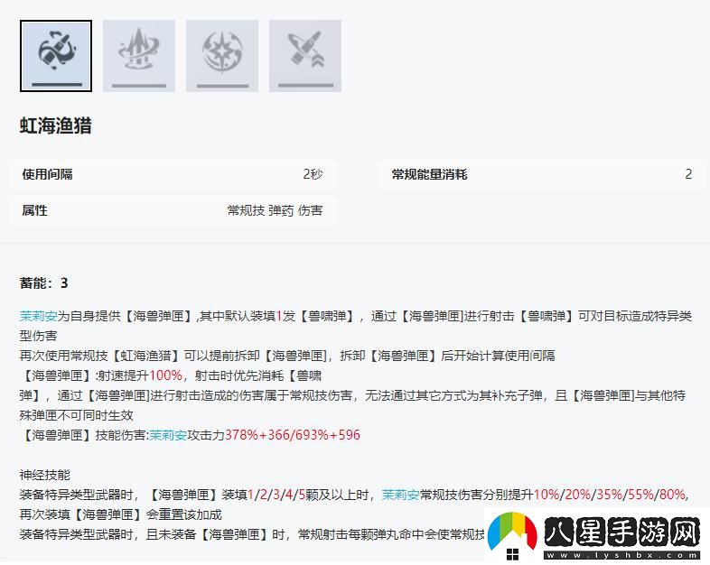 塵白禁區茉莉安幽潮的技能解析與使用攻略詳解
