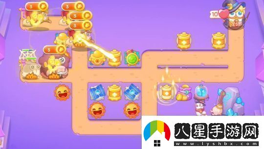 保衛蘿卜4阿波與魔法寶藏第61關(guān)怎么過(guò)
