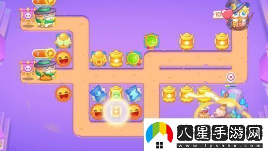 保衛蘿卜4阿波與魔法寶藏第61關(guān)怎么過(guò)