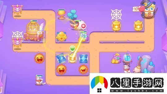 保衛蘿卜4阿波與魔法寶藏第61關(guān)怎么過(guò)