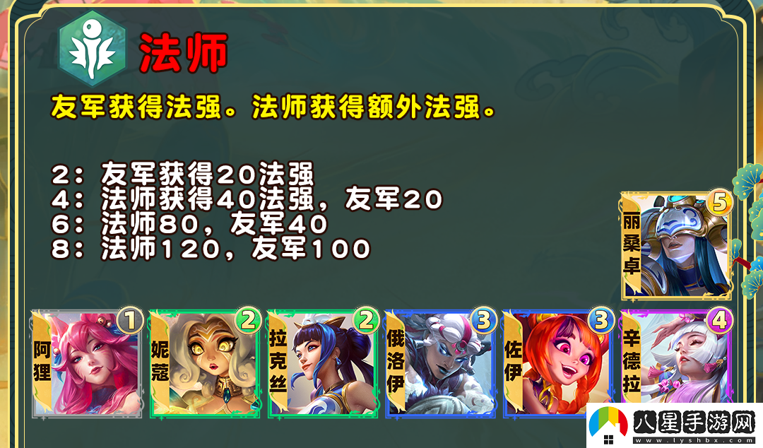金鏟鏟之戰S11法師羈絆介紹