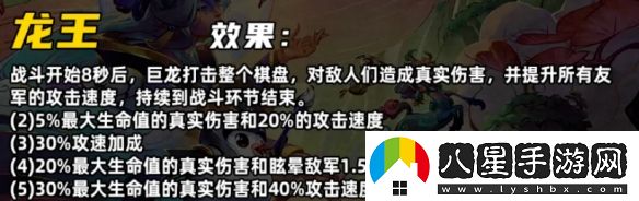 金鏟鏟之戰S11天龍之子羈絆介紹