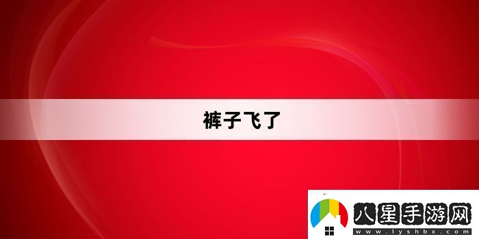 褲子飛了是什么梗絡(luò )用語(yǔ)