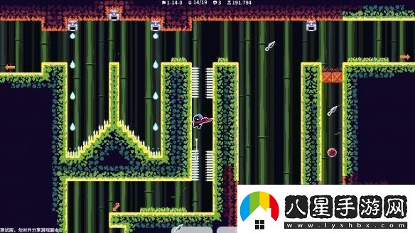 瞬移機制2D精準平臺游戲忍者明Demo上線(xiàn)Steam有獎速通活動(dòng)開(kāi)啟！