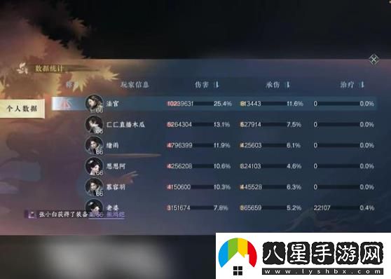 逆水寒手游秒傷怎么看數據