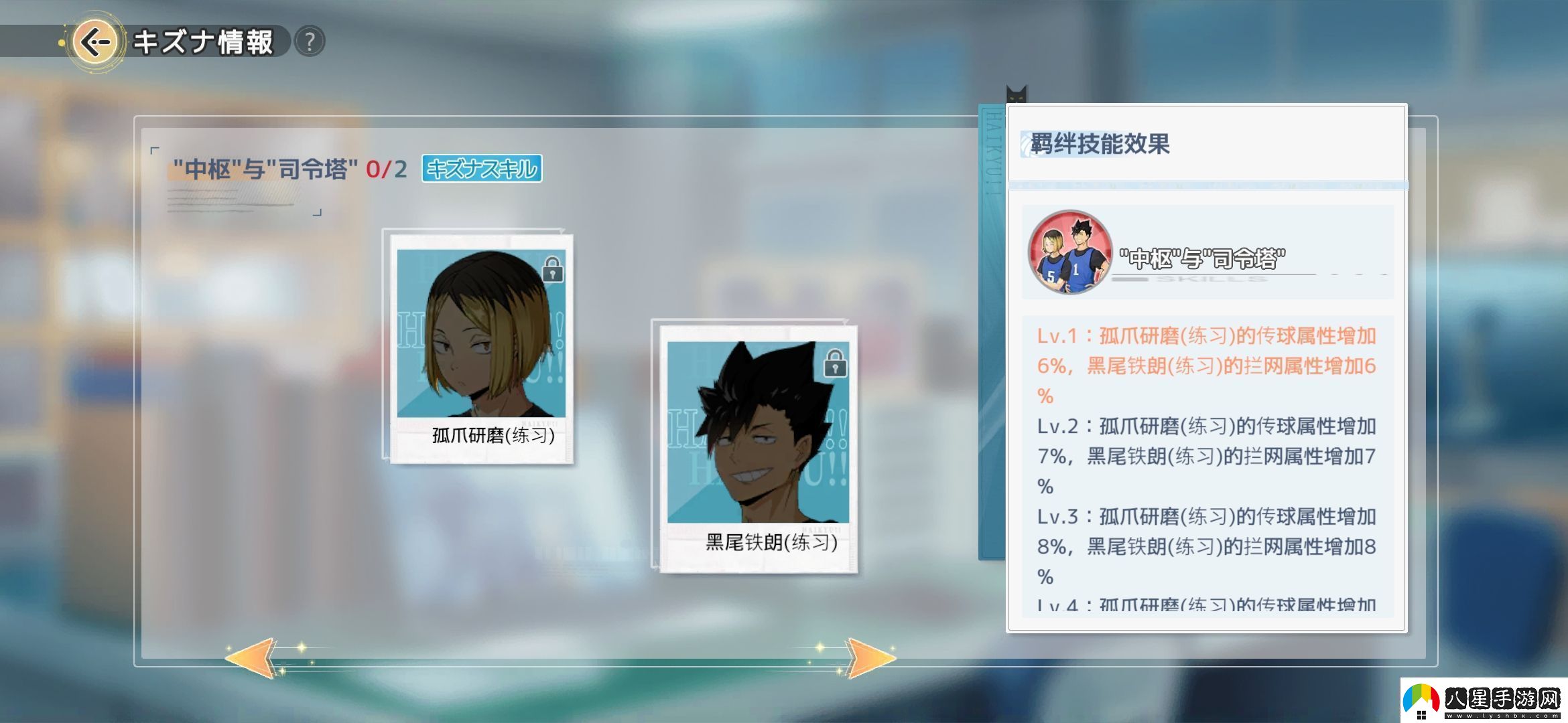 排球少年手游黑尾鐵朗怎么樣黑尾鐵朗技能強度評測