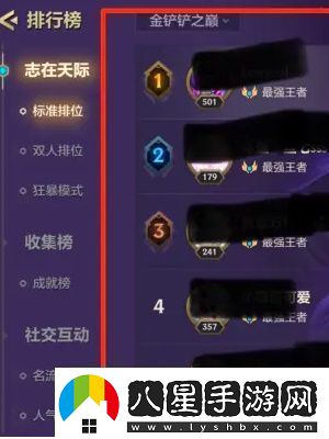 金鏟鏟之戰鏟鏟會(huì )排名在哪里看