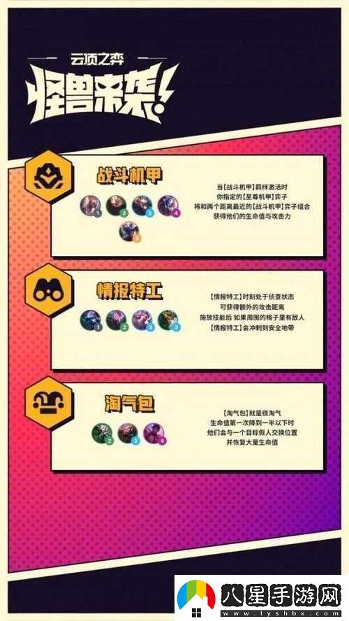 云頂之弈s8戰斗機甲羈絆效果解析
