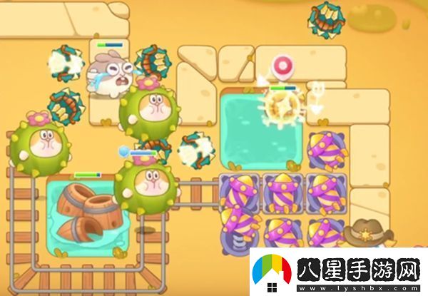 保衛蘿卜4波仔很忙第16關(guān)攻略