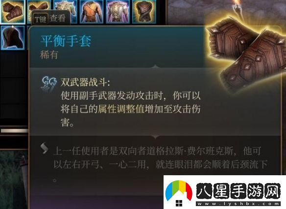 博德之門(mén)3平衡手套獲取方法介紹