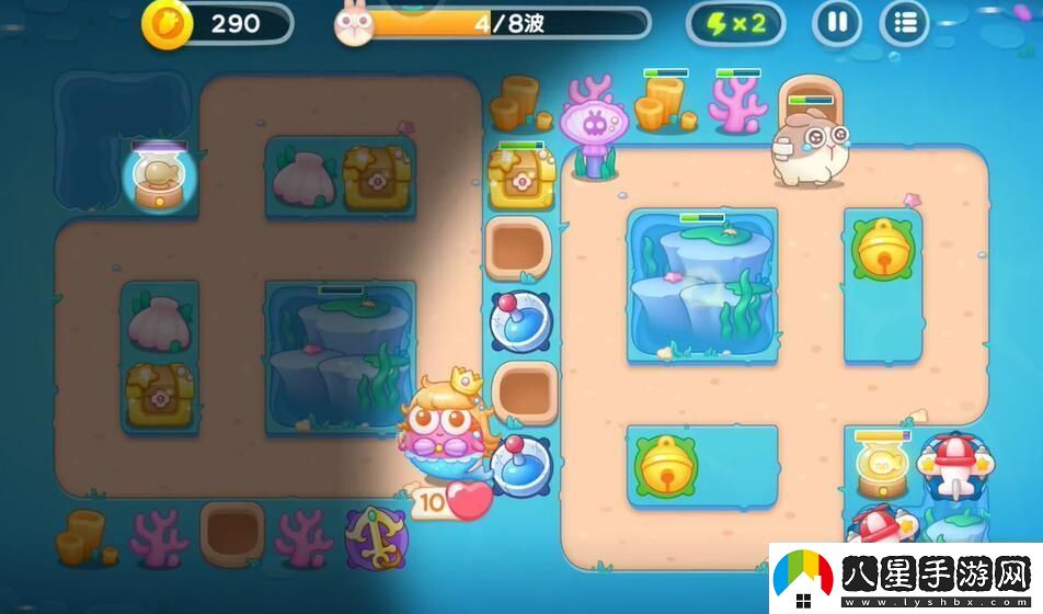保衛蘿卜4海的閨女第58關(guān)怎么完美通關(guān)