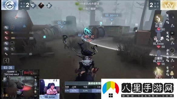 群狼呼嘯！Wolves戰隊磨牙利爪**連捷——第五人格2024秋季賽第八周賽報發(fā)布