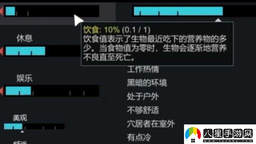 環(huán)世界營(yíng)養機功能全面解析