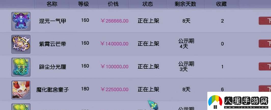 夢(mèng)幻西游藏寶閣角色手續費計算規則