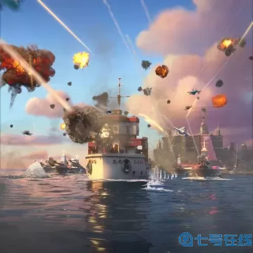 原來(lái)的一款單機海戰游戲