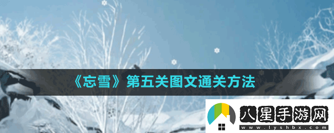 忘雪游戲第五關(guān)服飾怎么過(guò)