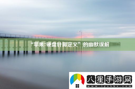 “蘋(píng)果7硬盤(pán)針腳定義”的幽默誤解