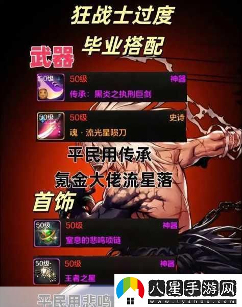 DNF狂戰遠古2套裝選擇指南