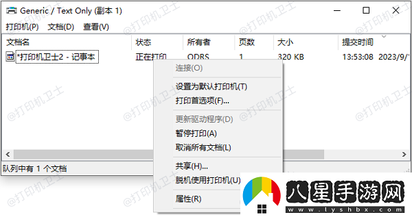打印機服務(wù)print