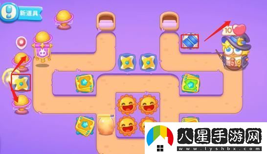 保衛蘿卜4阿波與魔法寶藏第50關(guān)攻略
