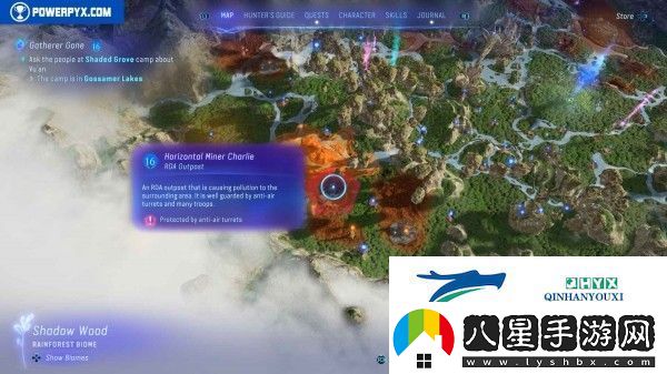 阿凡達潘多拉邊境全RDA哨站位置分享